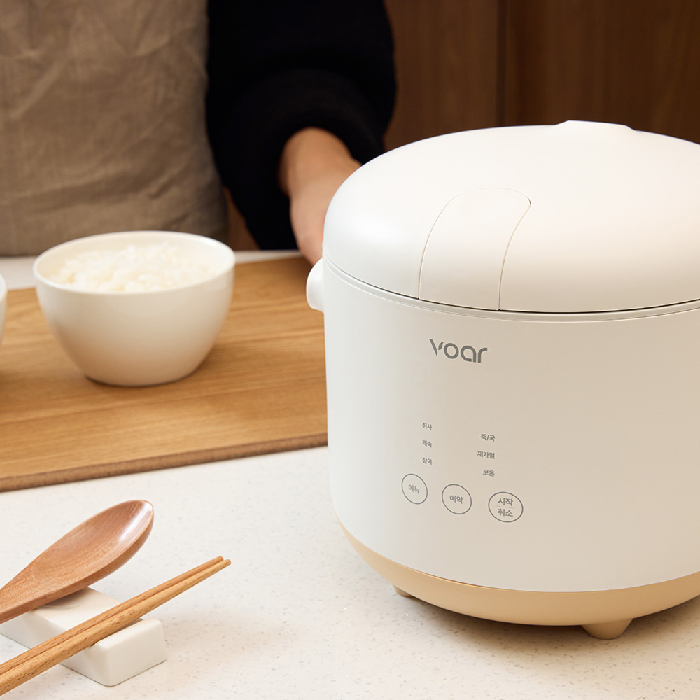 보아르 하루밀 미니 전기밥솥 1인용 2인용 자취생 소형 보온밥솥 일반 전기 밥통