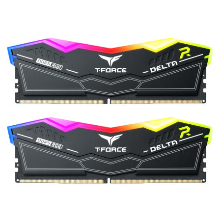 팀그룹 T-Force DDR5 6000 CL38 Delta RGB 블랙 32GB, 2개