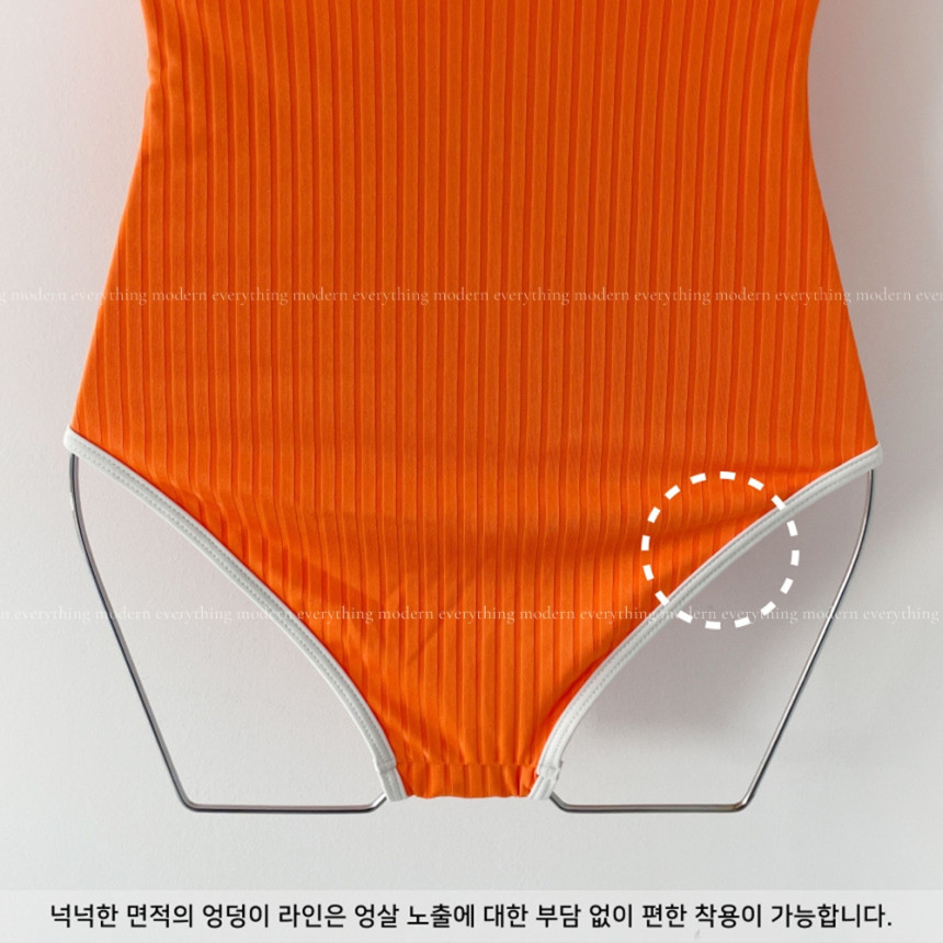 🍊[파우치증정/날씬보장] M-3XL 빅사이즈 배색 모노키니 호캉스 호텔 바캉스 휴양지 유교걸 수영복 상세 이미지 73