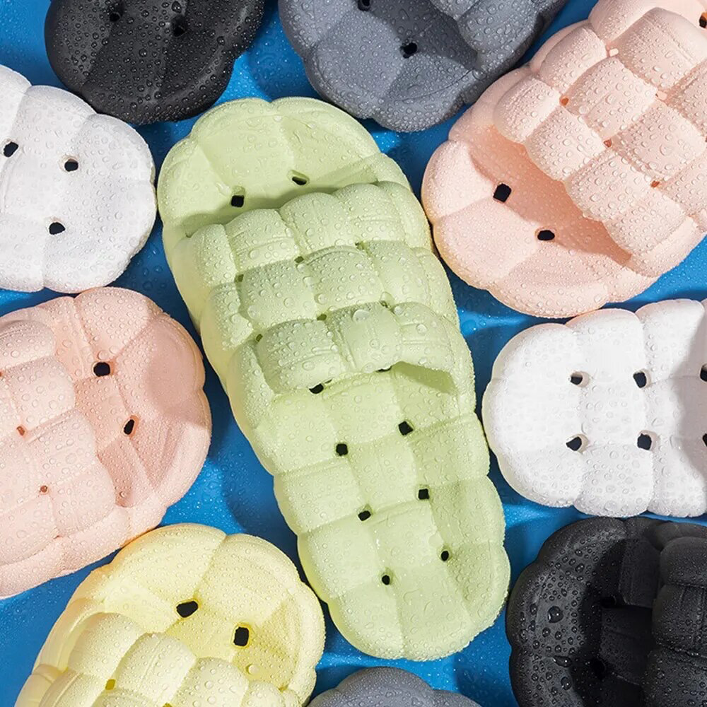 마카롱 욕실슬리퍼 화장실슬리퍼 미끄럼방지 발등낮은 베란다 논슬립 물빠짐
