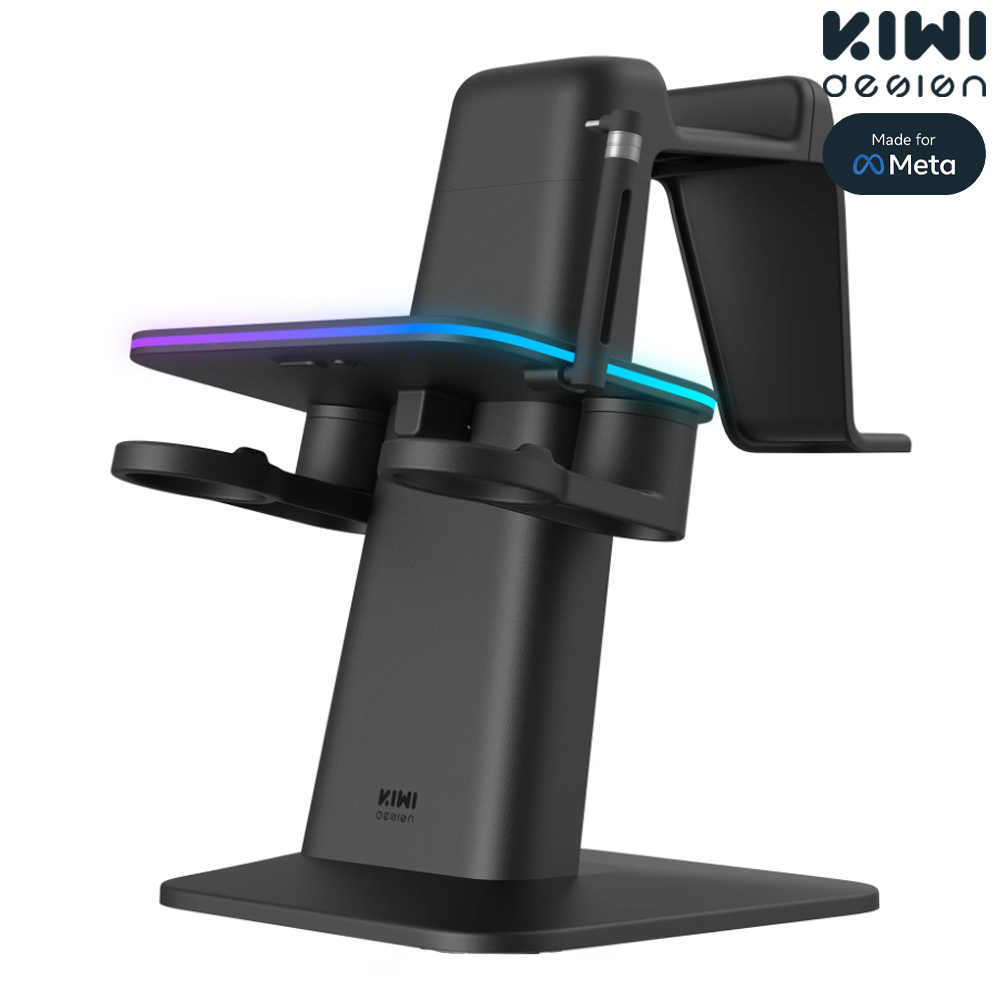 [공식MFM]메타퀘스트3 충전독 3S호환 거치대 KIWI RGB 차징스테이션 - 상세 이미지 3