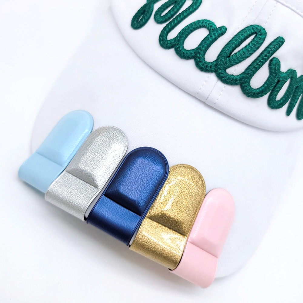 양면 골프 볼마커 클립 자석 골프 볼마크 모자