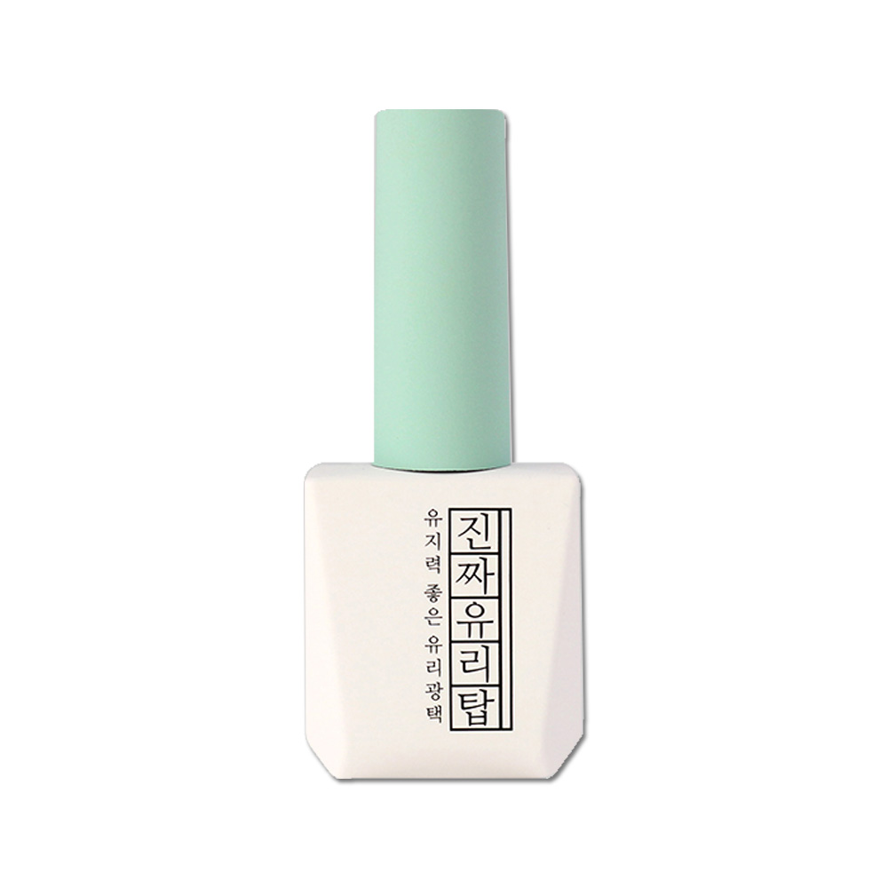 모스티브 기초젤 진짜 시그니처 유리탑 유지력좋은 논와이프 탑젤 유리광택 12ml - 메인 이미지