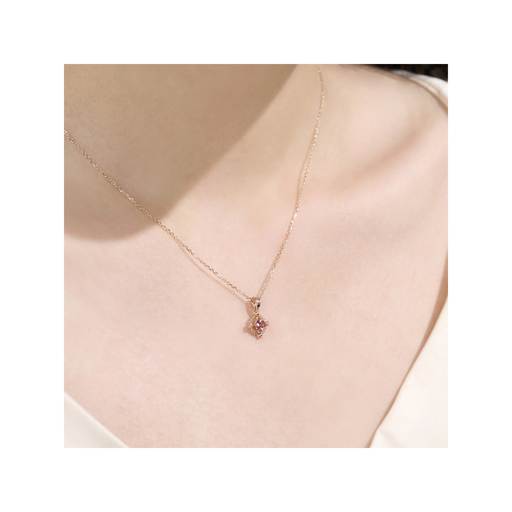 14k 18k 10월탄생석목걸이 투어말린 토르말린 목걸이 이미지 8
