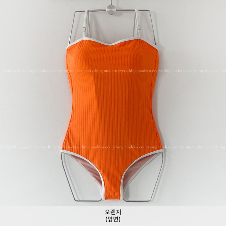 🍊[파우치증정/날씬보장] M-3XL 빅사이즈 배색 모노키니 호캉스 호텔 바캉스 휴양지 유교걸 수영복 상세 이미지 67