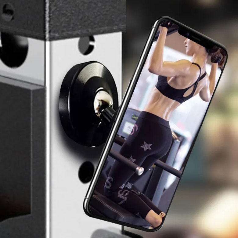 헬스장 벽 주방 양면 자석 맥세이프 폰 거치대 스마트그립 톡홀더