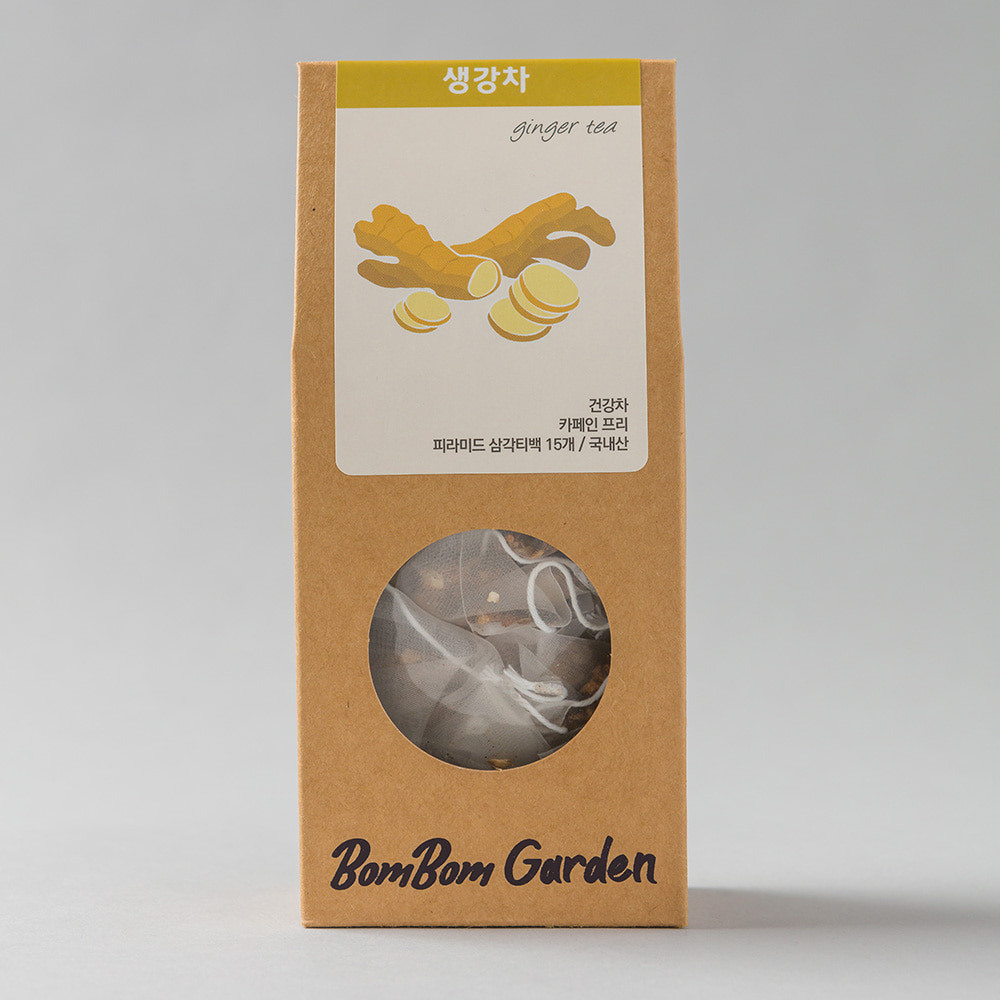 봄봄 최고급 국산 생강차 15개입 이미지 7