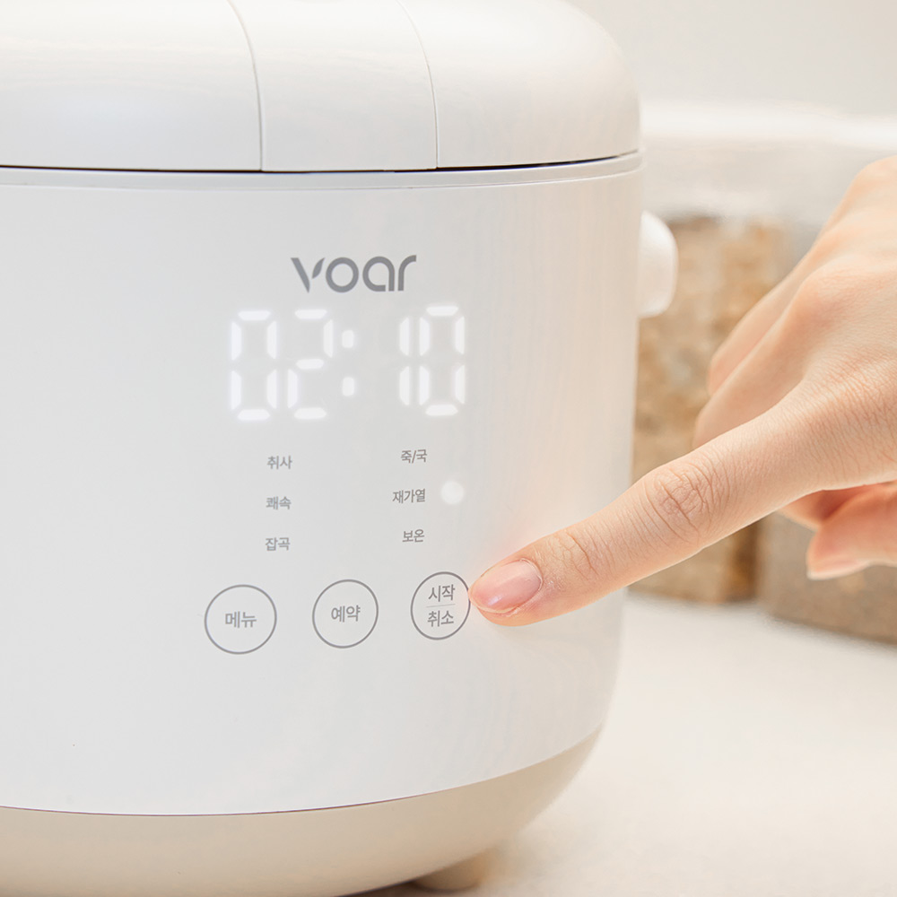 보아르 하루밀 미니 전기밥솥 1인용 2인용 자취생 소형 보온밥솥 일반 전기 밥통