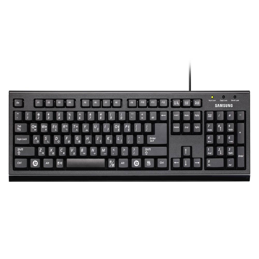 삼성전자 정품 키보드 마우스 유선 USB 키스킨 포함 - 상품 이미지