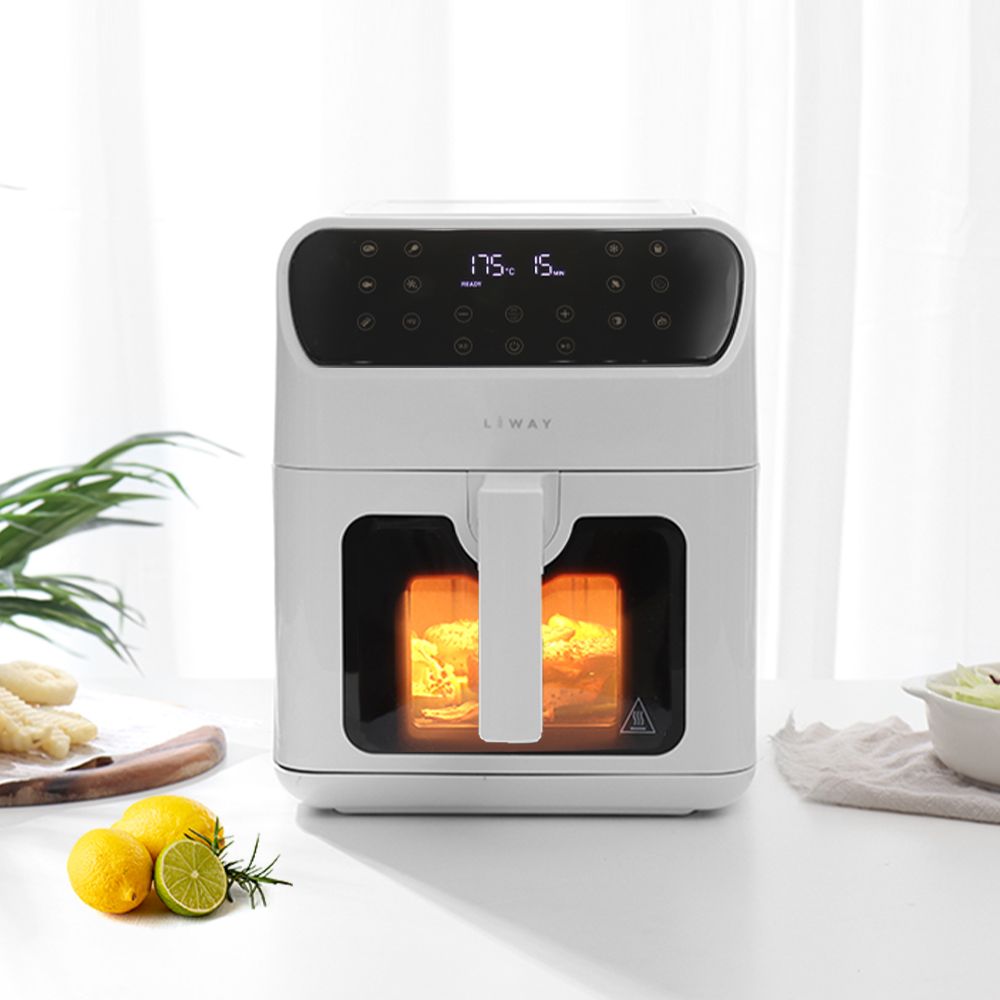 키친아트 스텐 에어프라이어 돈까스 닭다리 가정용 튀김기 에어플라이 KAH-AFR770