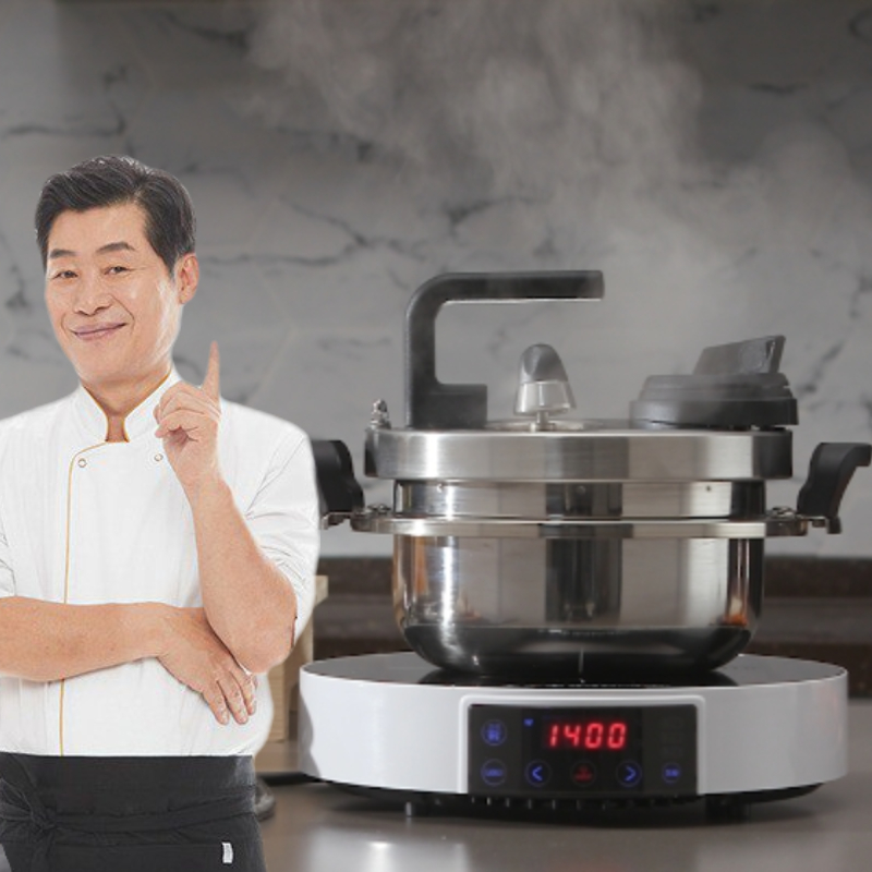 클래딘 스텐 압력솥 이연복 압력밥솥 1L 통3중 9분 인덕션