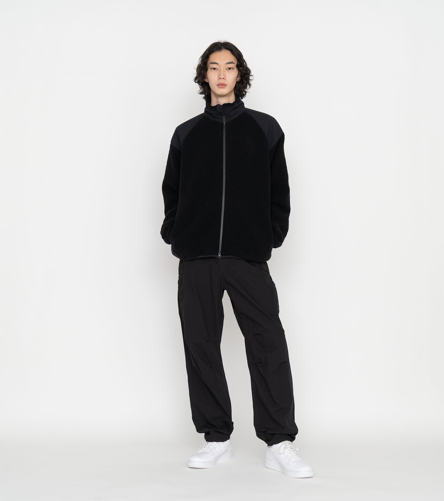 나나미카 보일드 집업 스웨터 Wool Zip Up SUAF364 이미지 4