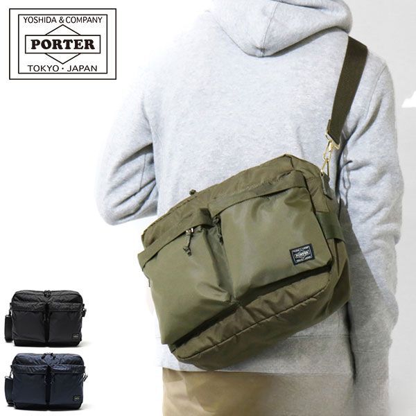 요시다 포터 포스 숄더백 크로스백 YOSHIDA BAG PORTER - 상품 이미지