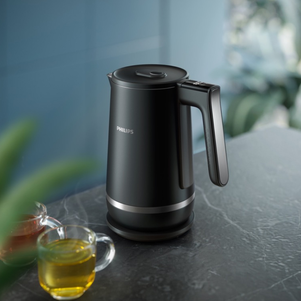 필립스 스테인리스 이중 단열 6단계 온도조절 무선 전기포트 HD9396/90