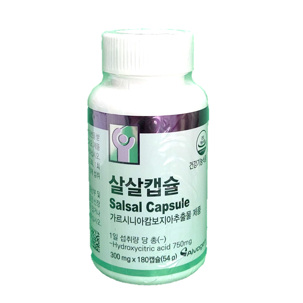 살살캡슐 180캡슐 가르시니아 캄보지아 추출물 제품 이미지