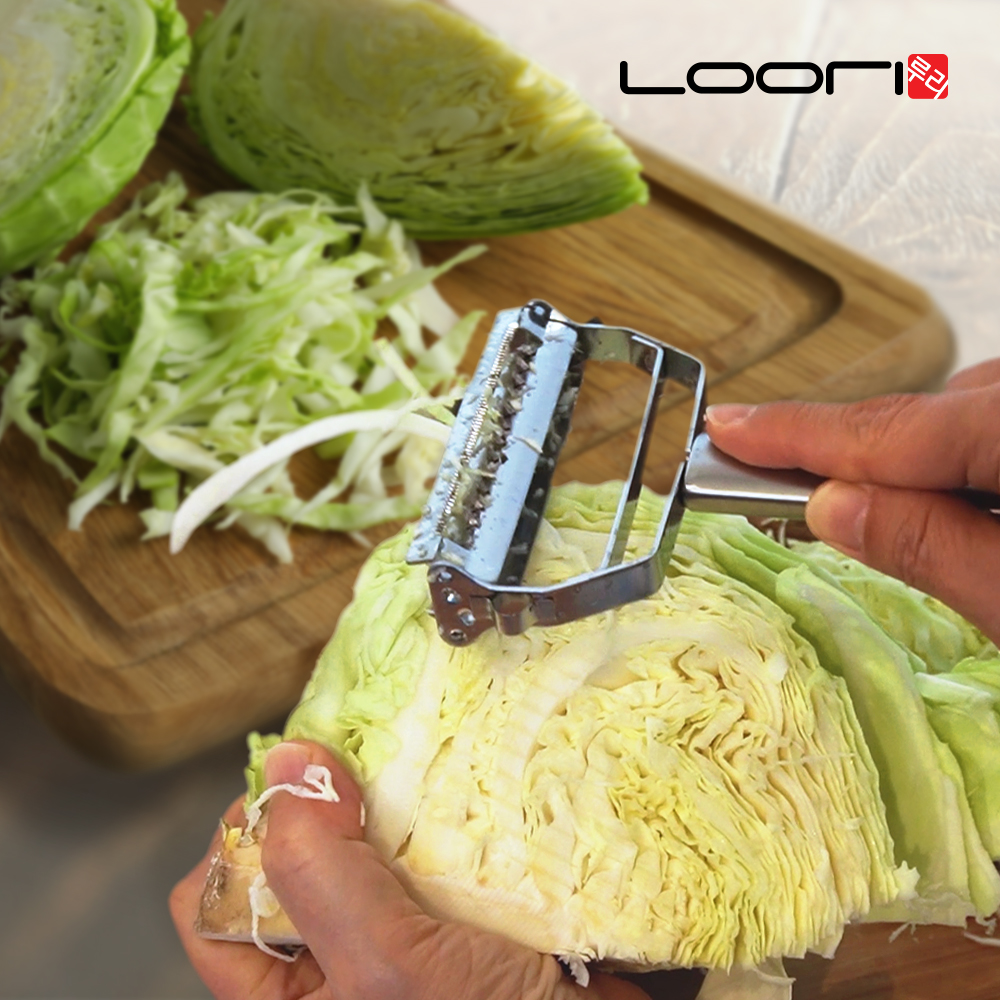 루리 멀티 슬라이서/ 다용도 만능채칼 양배추칼 커터 - 상품 이미지
