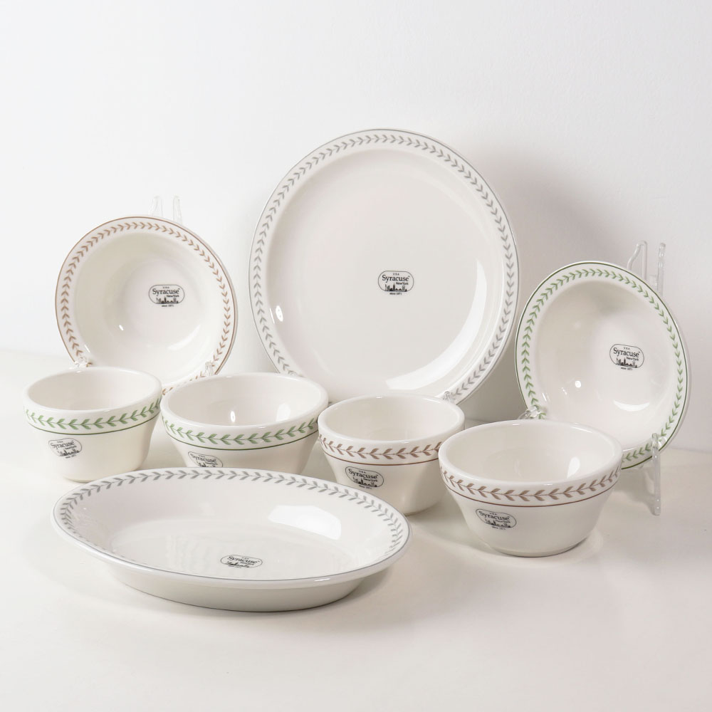 시라쿠스 뉴욕 가든 2인 신혼 그릇세트 8P