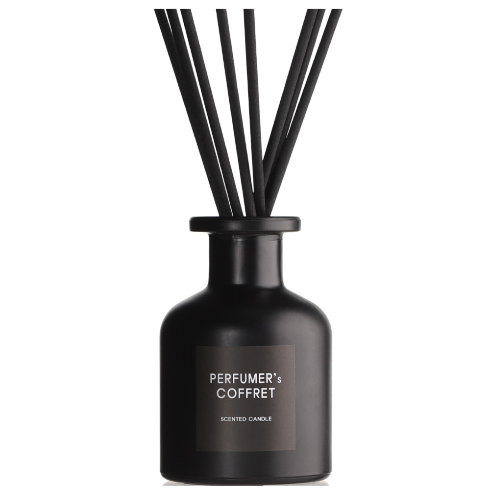 디퓨저 용기 공병 블랙무광프레쉬 150ml 스티커 리드스틱포함 DIY - 상품 이미지