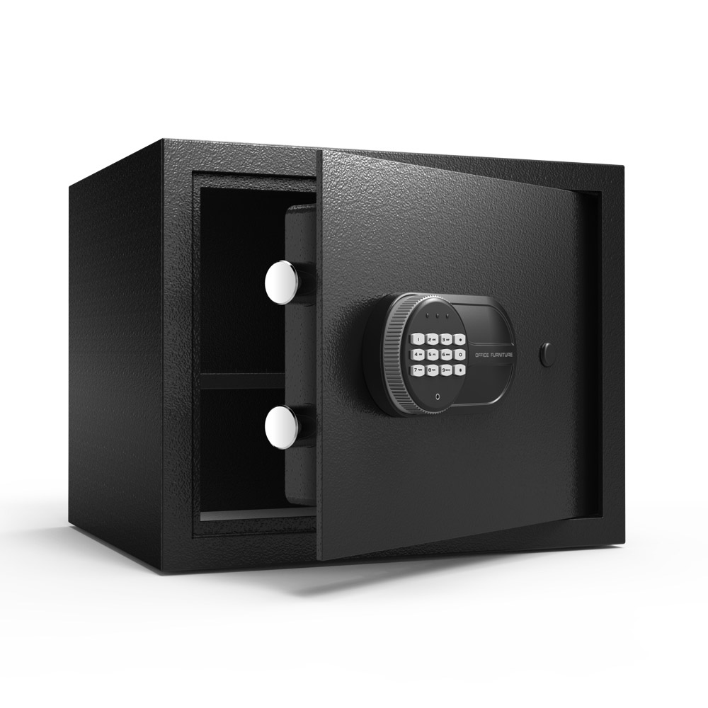 [내일도착]엘르시 가정용 소형 지문인식 터치식금고 ELS-30H