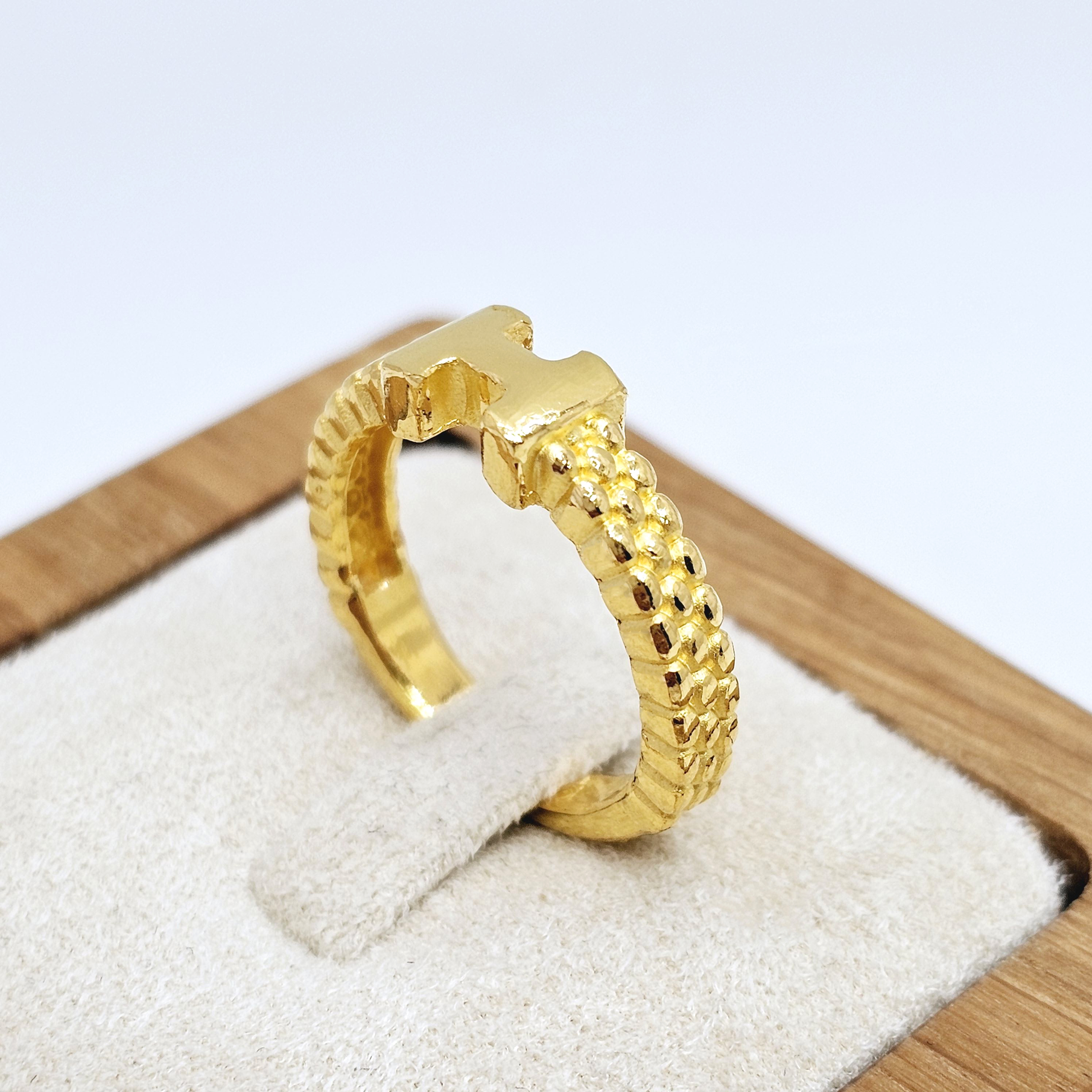 24k H반지 여자 순금반지 금가락지 - 상세 이미지 3