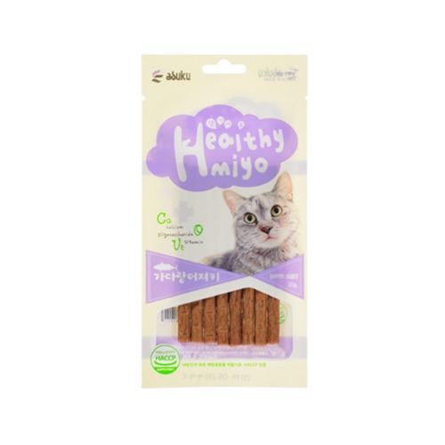 아스쿠 헬씨미요 고양이 져키 간식 멸치, 20g, 1개 - 상세 이미지 2