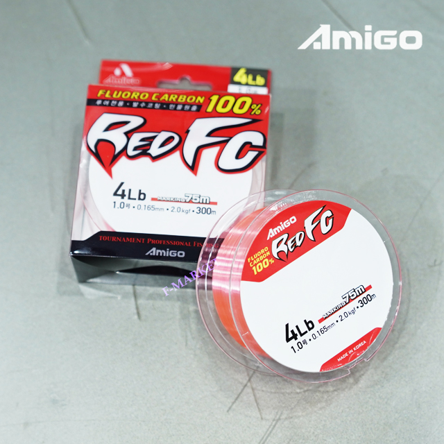아미고 레드 FC 에프씨 카본 라인 배스 원줄 3호, 300m - 상세 이미지 4