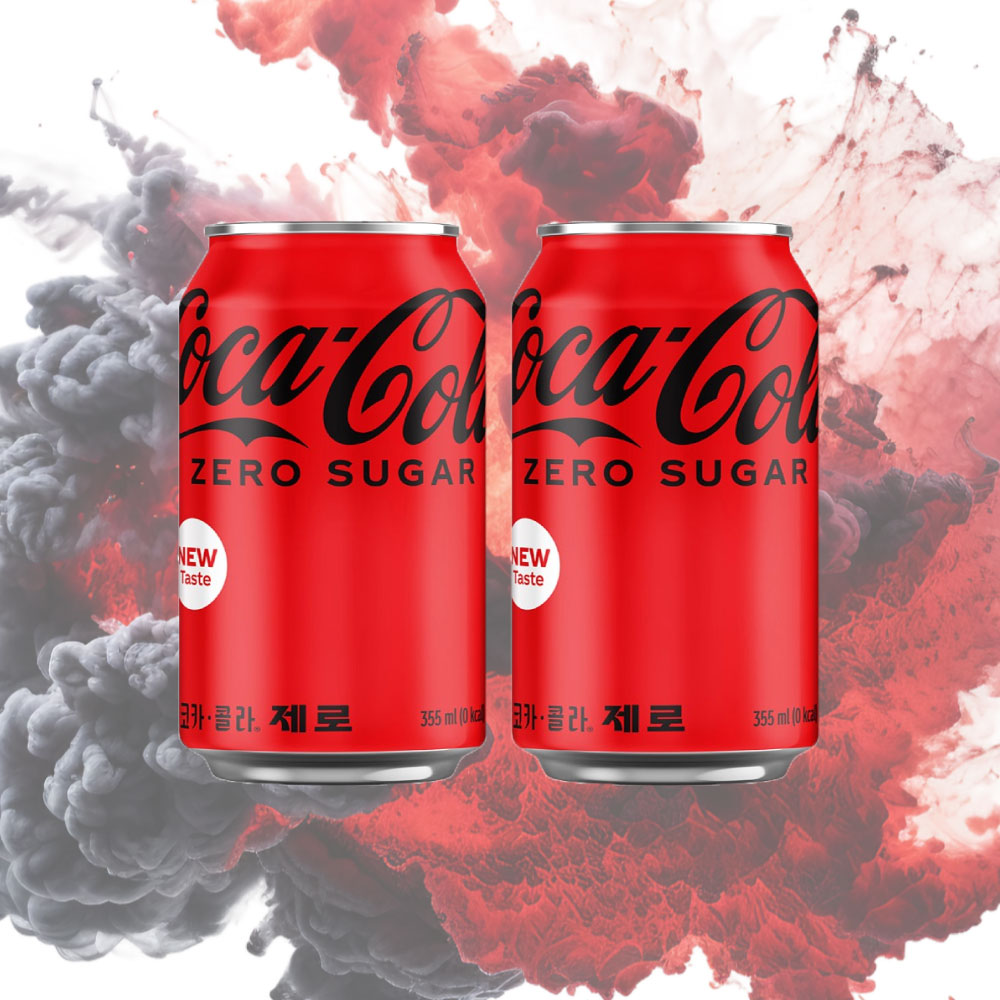 코카콜라 제로 350ml x 24캔 제로콜라 뚱캔 한정판 본사발주 최신제조 안전배송
