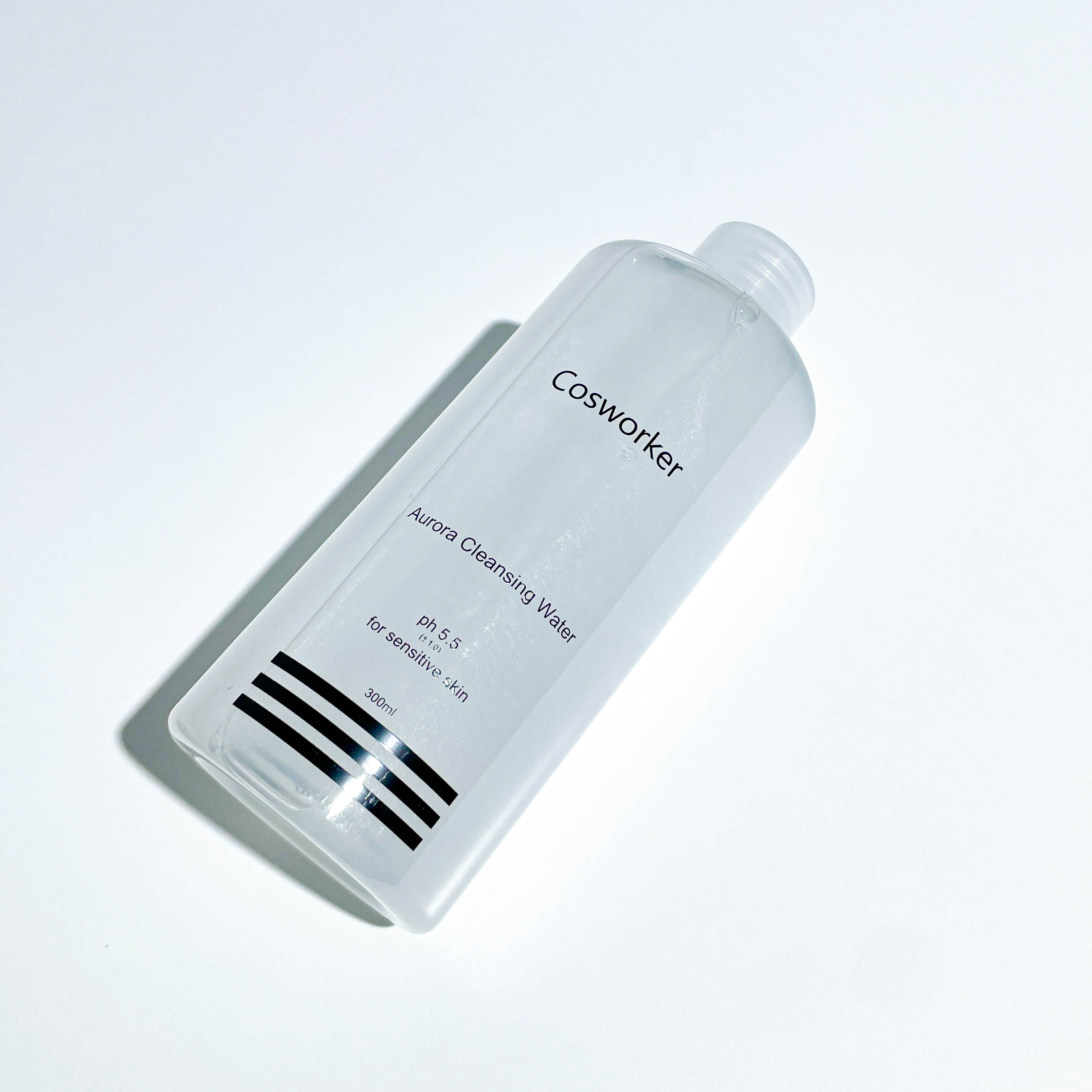 저자극 약산성 민감성 피부용 천연 클렌징워터 코스워커 300ml 이미지 3