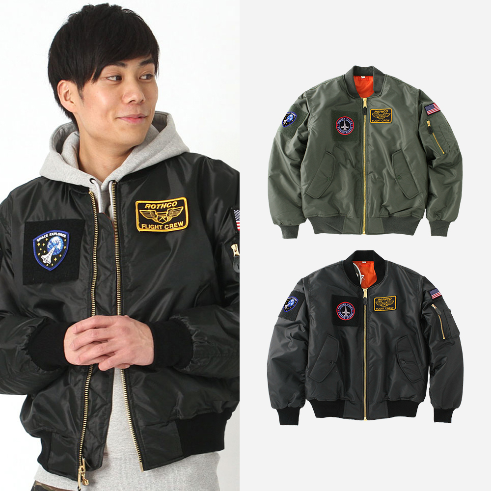 로스코 항공점퍼 패치 MA1 마원 자켓