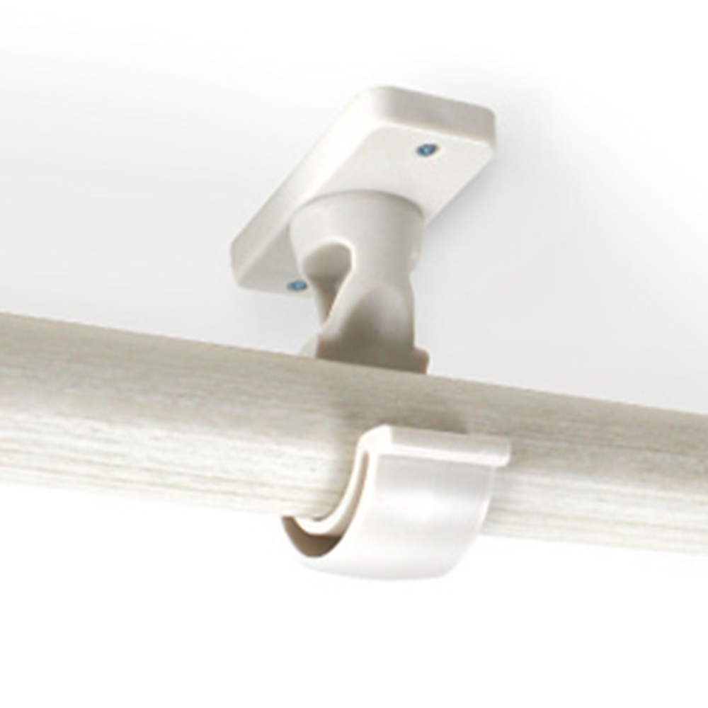 못박는 커튼봉걸이 커튼봉브라켓 천장고정 25mm 3p