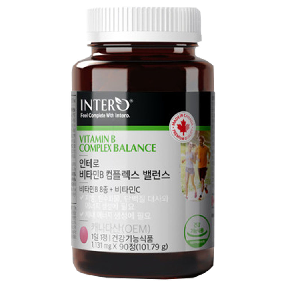 [공식] 비타민B12 B6 B5 영양제 3개월 비타민B군 컴플렉스 수용성 비활성 제품 이미지