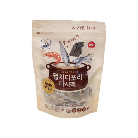 사조 해표 멸치 디포리 다시팩 150g