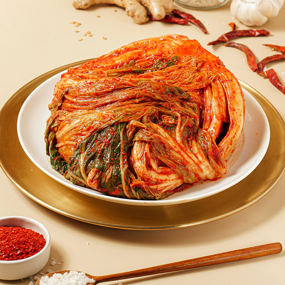 미식애락 국산 농산물 솜리 포기 김장 배추 김치 10kg