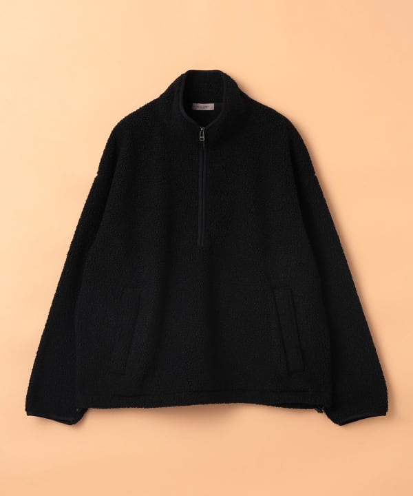 빔스 푸들 보아 하프 지퍼 풀오버 2컬러 BEAMS LIGHTS 이미지 2