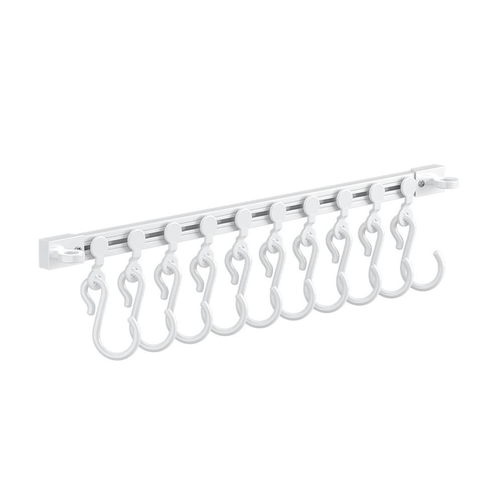조리도구거치대 주방 걸이 조리도구 정리 국자 간격조절 싱크대 행거 레일 후크 30cm - 상세 이미지 5