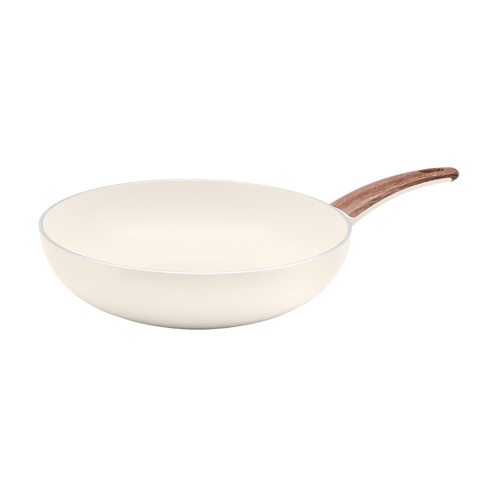 그린팬 우드비 세라믹 논스틱 코팅 인덕션 건강 가벼운 궁중팬 웍 28cm - 상세 이미지 2