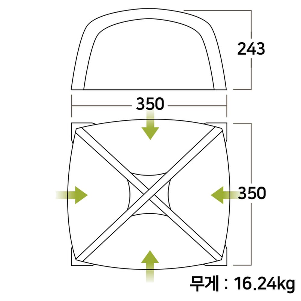 [젬파이어] 에어로베이스 3 프로 에어쉘터 - 상세 이미지 2