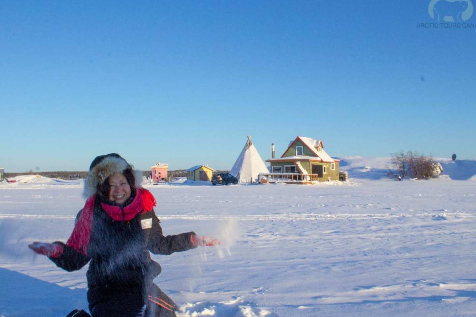 캐나다 옐로나이프 아이스로드 어드벤처 (호텔 픽업) 이미지 4