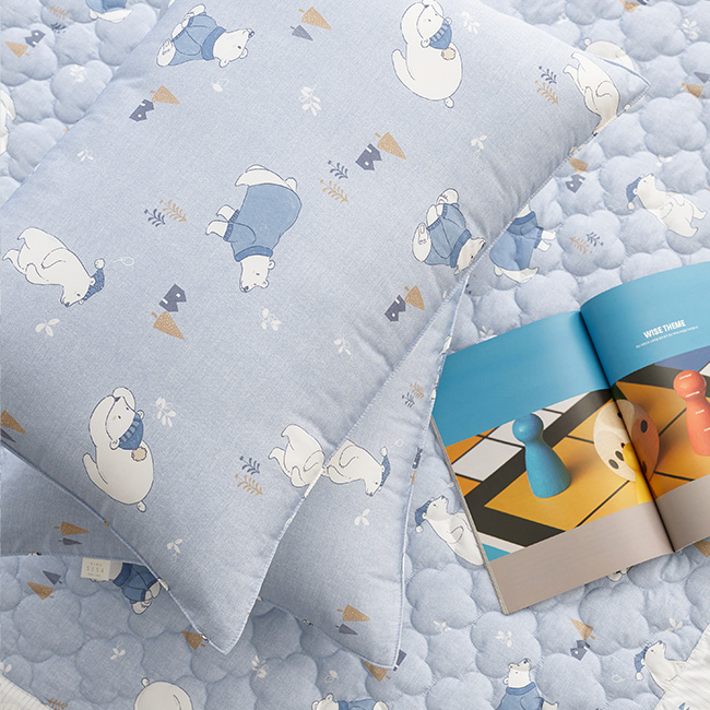 키즈 베니베어 알러지케어 차렵이불 침대패드 SS