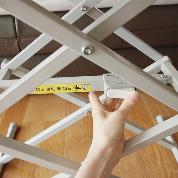 브로몰딩테이블 6645 7150 접이식 간이 테이블 높이조절