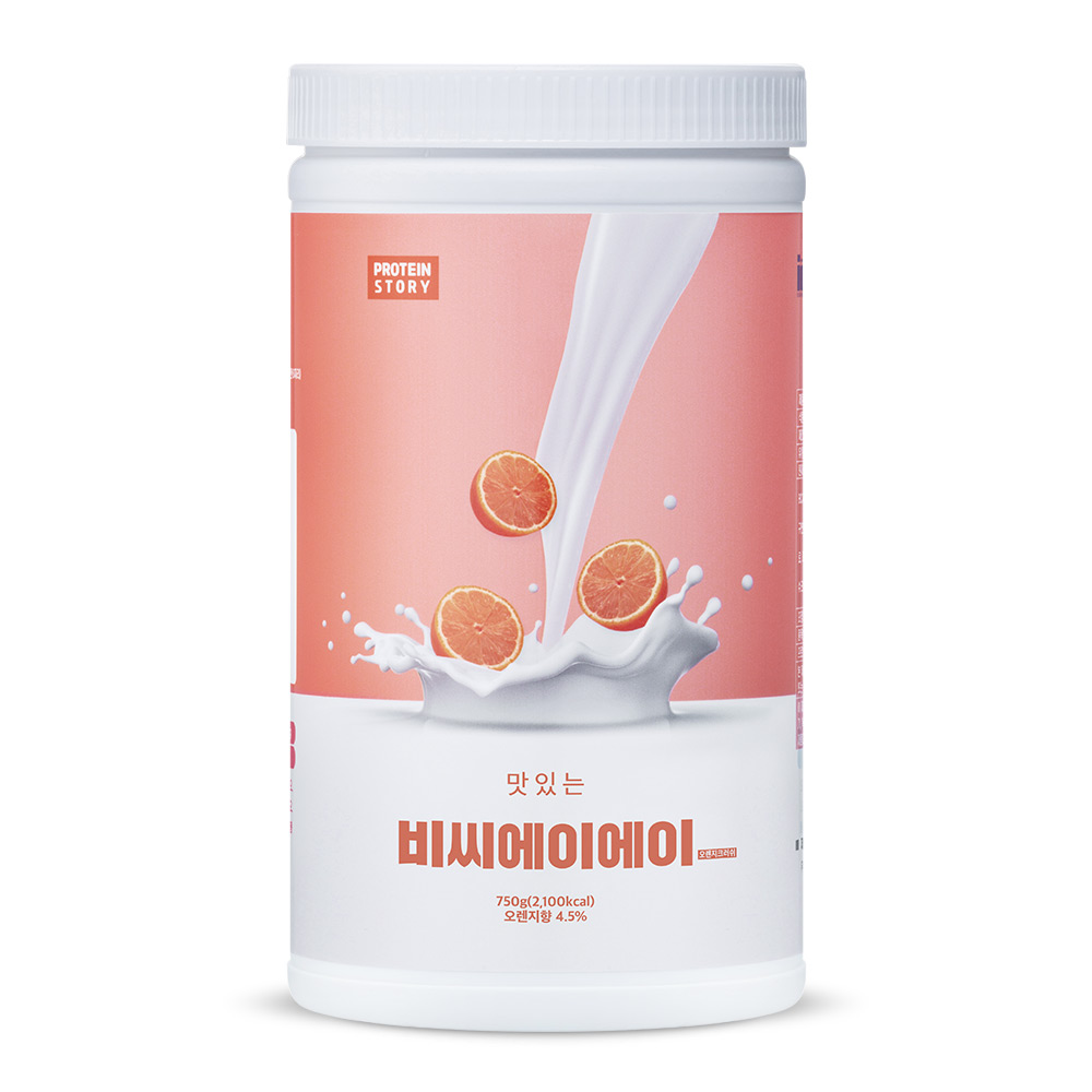 프로틴스토리 맛있는 BCAA 오렌지크러쉬 750g - 메인 이미지