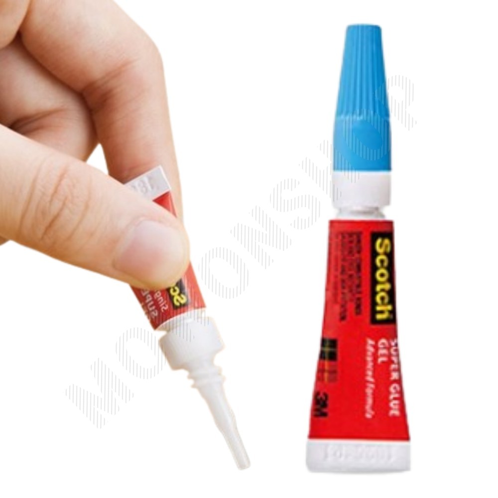 3m순간접착제 젤 순간접착제 가죽 고무 금속 나무 2g