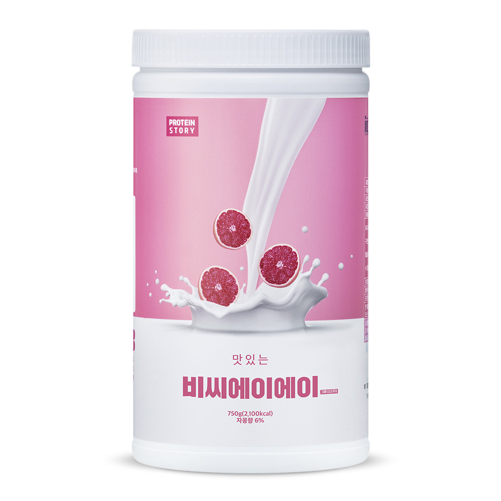 프로틴스토리 맛있는 BCAA 그레이프프루트(자몽) 750g - 메인 이미지