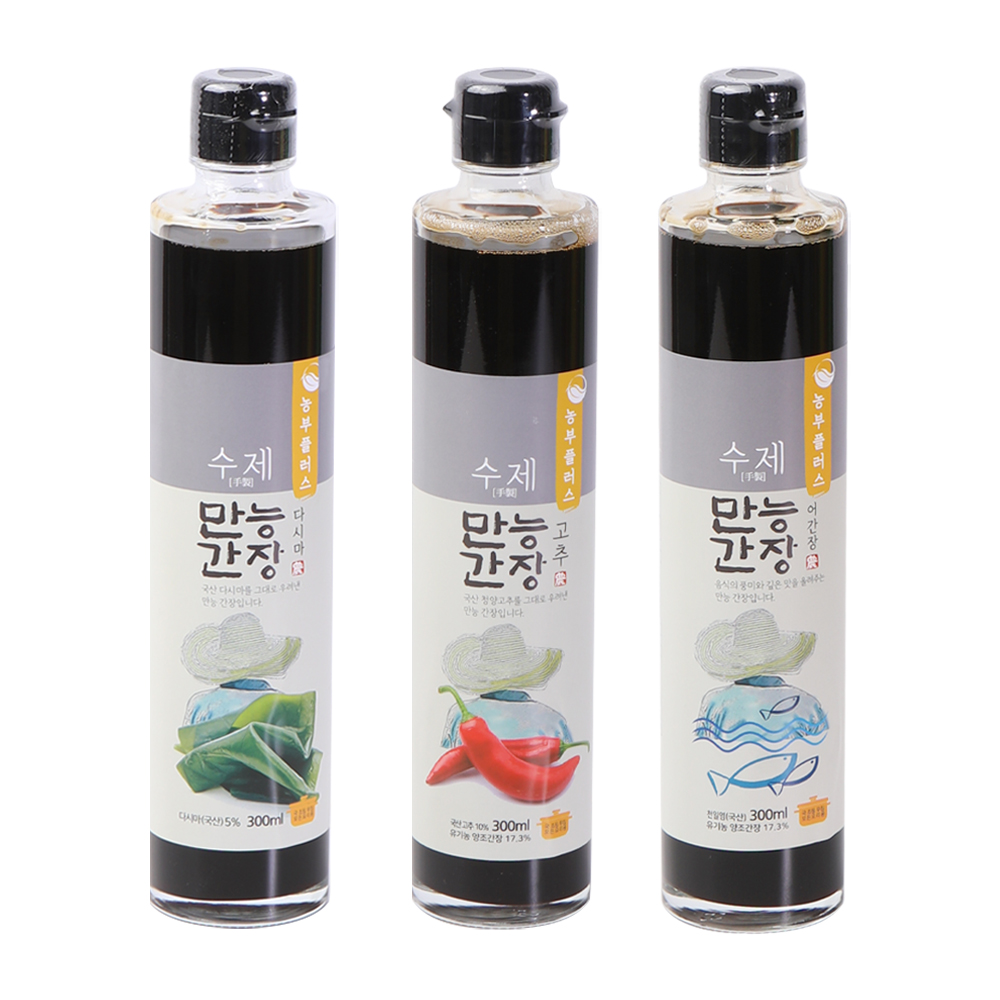 농부플러스 만능간장 다시마간장 300ml - 상세 이미지 3