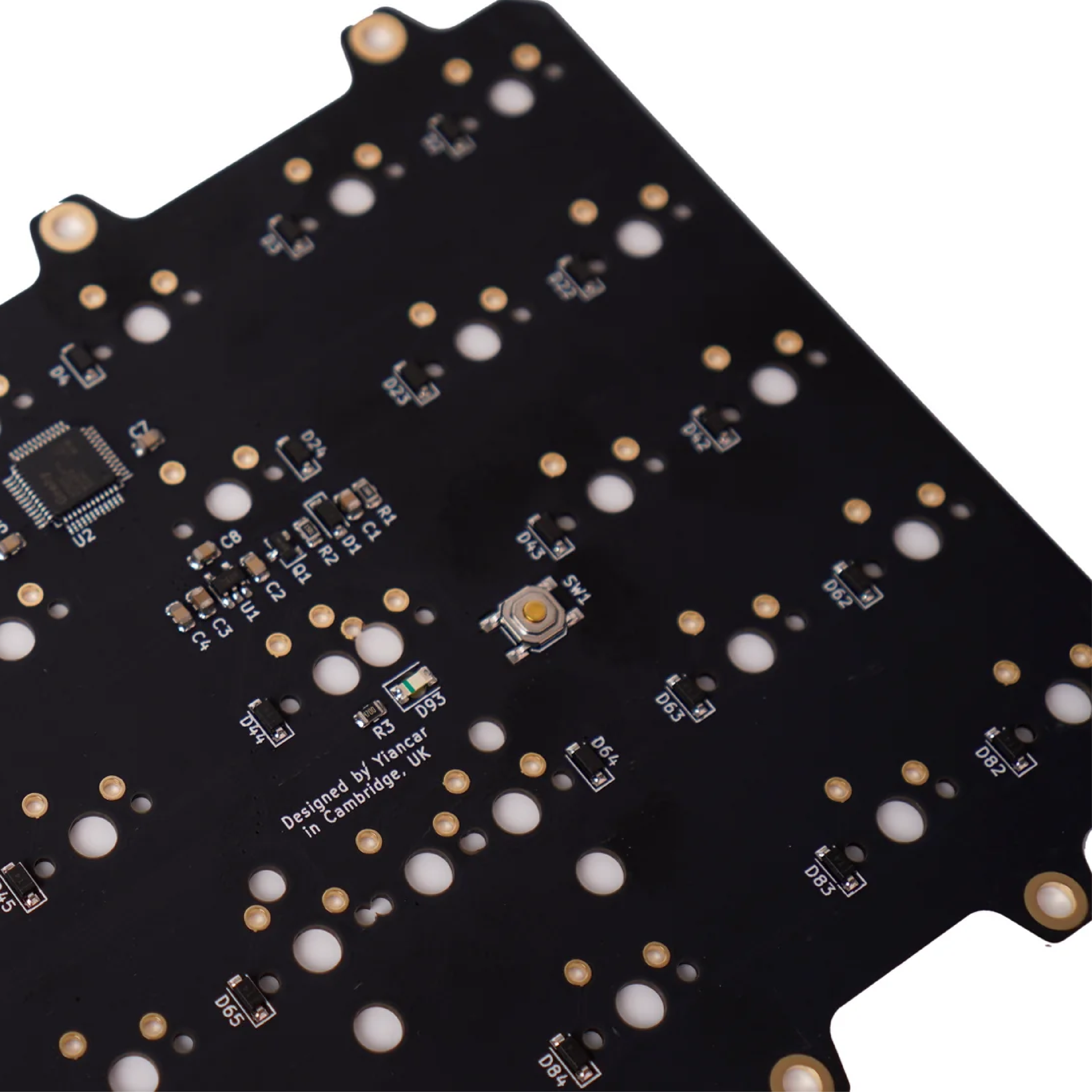 W1-AT 호환 솔더링 PCB 1.2mm [스테빌 심, 도터보드 포함] - 상세 이미지 3