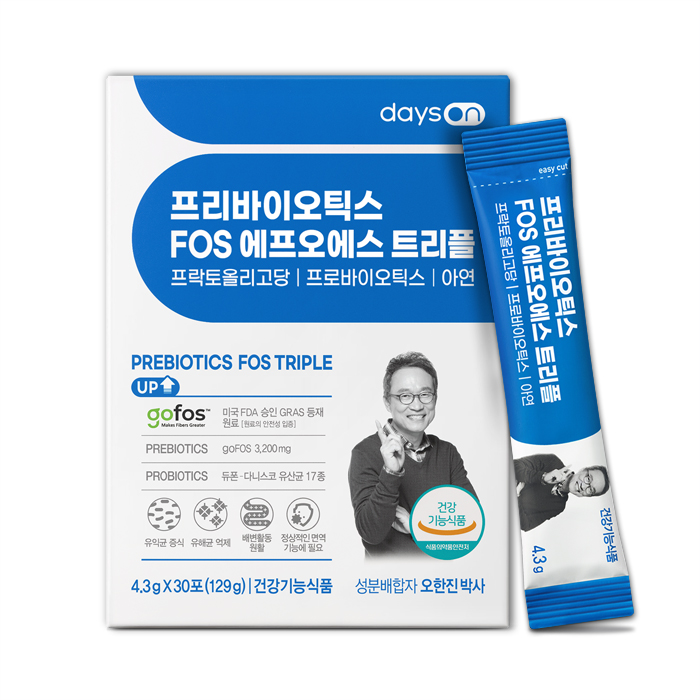 [쇼핑백 제공] 데이즈온 오한진 프리바이오틱스 FOS 트리플 1개월 - 상세 이미지 3
