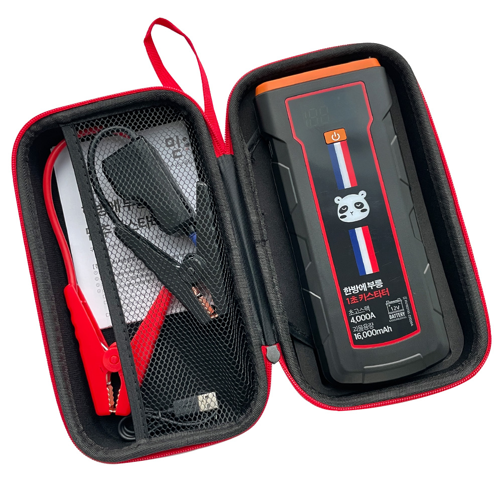 믿추 차량용 점프스타터 대용량 29600mAh 자동차 배터리 방전 12V 휴대용 카스타터 이미지 8