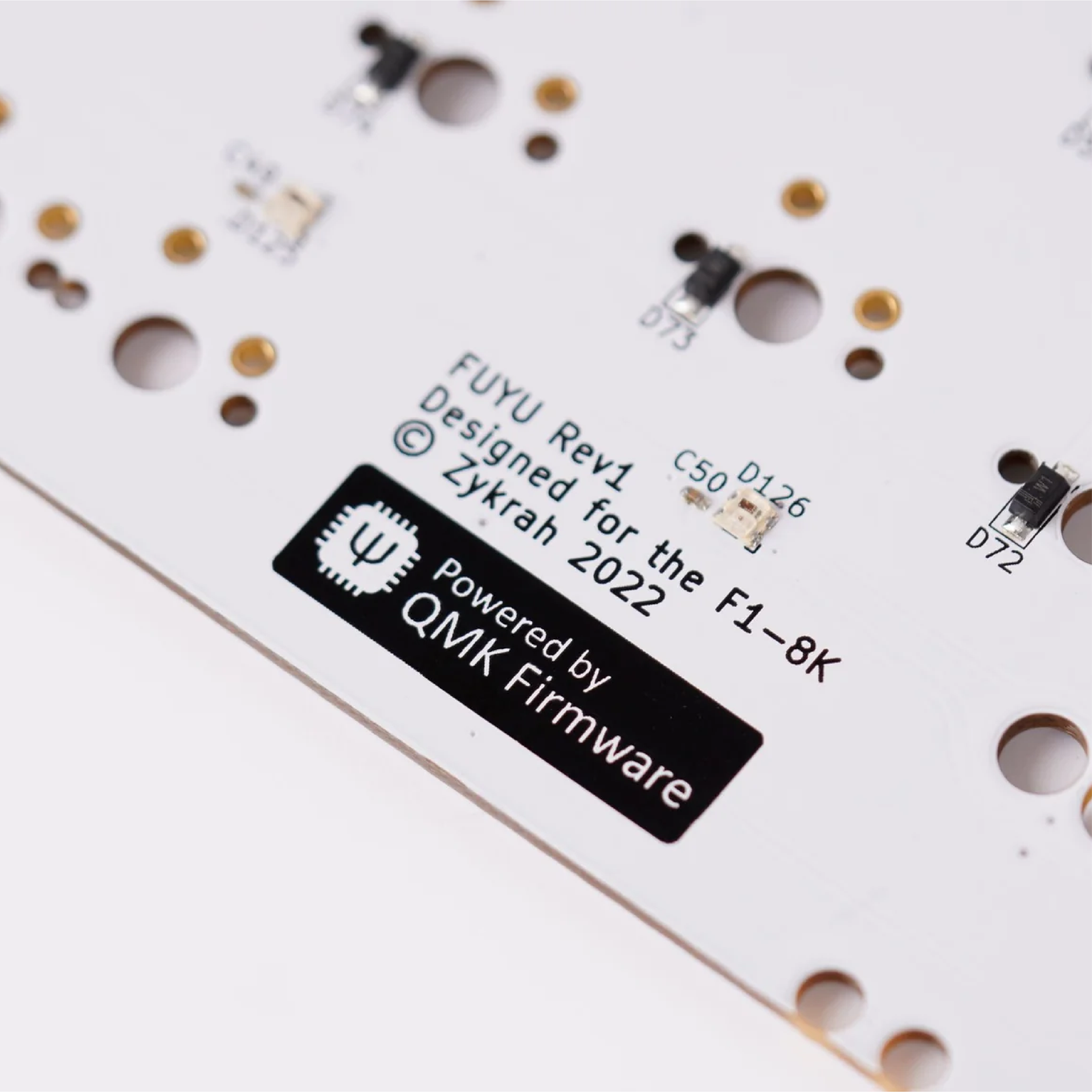 FUYU 핫스왑 PCB 6.25U F1-8K / FROG TKL 8K 호환 - 상세 이미지 4