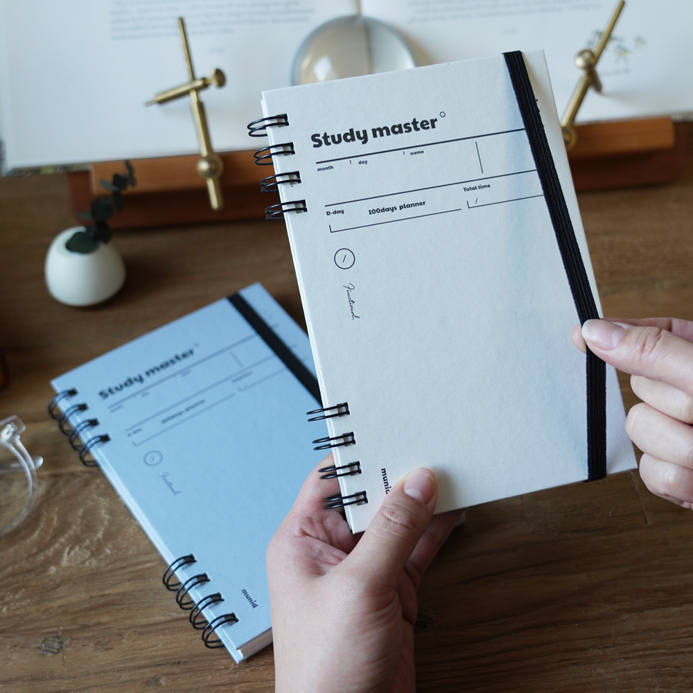 뮤니드 좌철 100일 스터디 플래너 (밴드형) 이미지 2