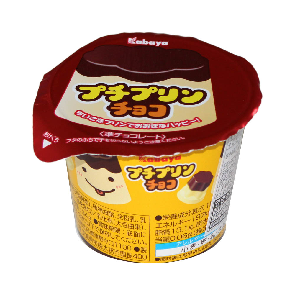 카바야 푸치 푸딩 초코 34g : 주식회사 세븐스타몰